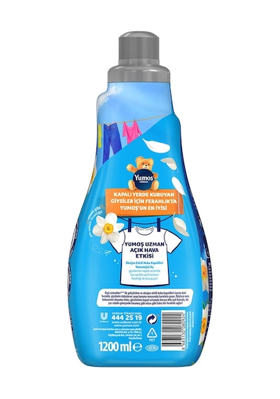 Yumoş Extra Açık Hava Etkisi Nergis Çamaşır Yumuşatıcısı 3 x 1200 ML