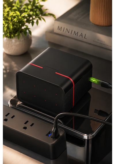 Mioji BT12 AA ve AAA 1.5V Pil Şarj Cihazı Siyah