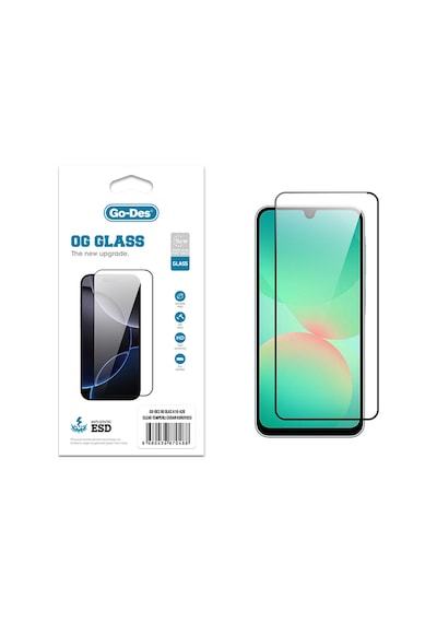 Teleplus Samsung Galaxy Uyumlu A26 Godes Og Glass Antistatik Temperli Cam Ekran Koruyucu