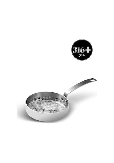 Karaca  Powersteel 3Ply 316+ İndüksiyon Tabanlı Çelik Petekli Tava 12 Cm
