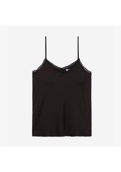 The Kooples Kadın Siyah Askılı Bluz