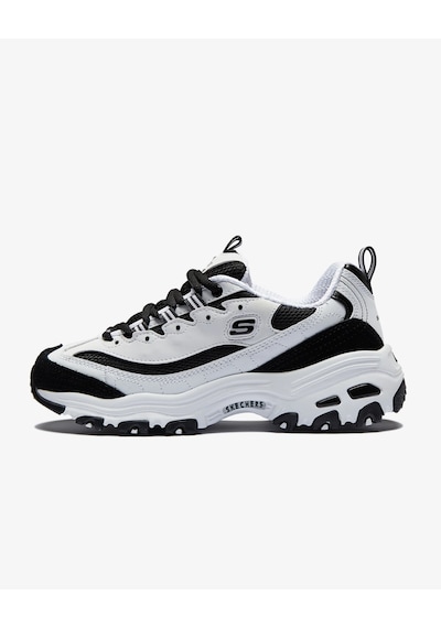 Skechers Dlites March Forward Kadın Ayakkabı 13148-wbk Beyaz - Siyah