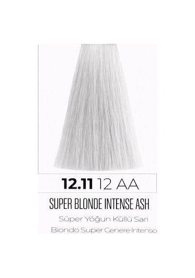 Dna Saç Boyası Kalıcı Krem Boya Yoğun Pigment & Parlaklık 12.11 Süper Ekstra Yoğun Küllü Sarı 100ml