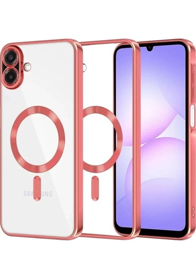 Newface Samsung Galaxy A07 4g Kross Magneticsafe Kapak - Kırmızı