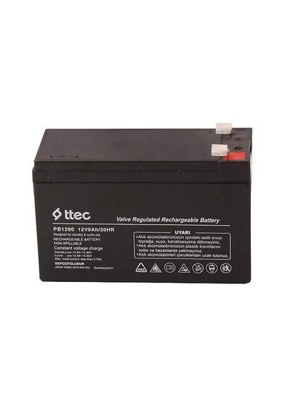 Hızlı Stok Ttec 12v 9ah Bakımsız Kuru Aku