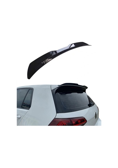 VW GOLF 7 2013-2019 PLASTİK PARLAK SİYAH MAXTON SPOYLER