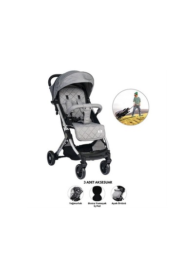 Lorelli Fiorano Kabin Bebek Arabası Dolphin Grey