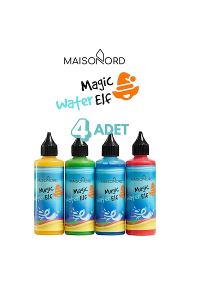 Maisonord Magic Water Elf Sihirli Su Hayvanları Yedek Renkli Jel 4 Renk