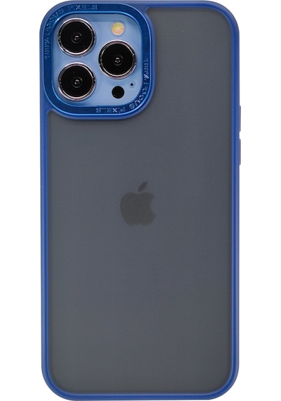Nettech Apple  Uyumlu  iPhone 13 Pro Metal Focus Style Arka Koruma