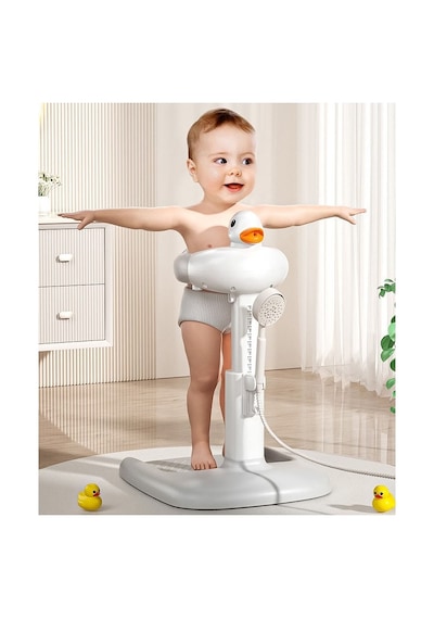 Ayarlanabilir Bebek Banyo Destek Standı Kaymaz Tabanlı Ergonomik Ördek Tasarımlı Bebek Banyo Istasyonu Diğer