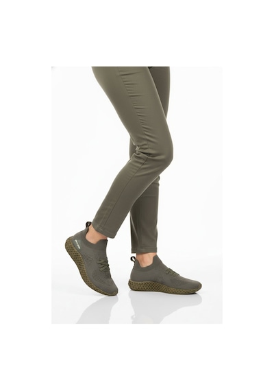 Pierre Cardin Haki Fileli Hafif Kolay Giyilebilir Unisex Spor Ayakkabı Pc-32711 G