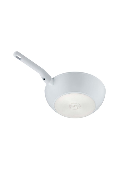 Jumbo Swiss Crystal Light Grey Wok Tava 28 Cm Gri