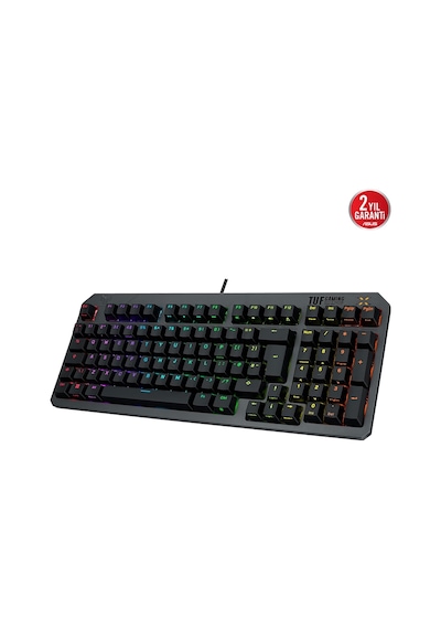 Asus Tuf Gaming K3 Gen Iı Optical Mechanical Rgb Blue Switch Ip57 Kablolu Gaming Klavye Asus Tuf Gaming K3 Gen Iı Optical Mechanical Rgb Blue Switch Ip57 Kablolu Gaming Klavye