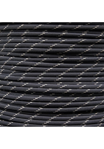 Mg Ropes Paracord İp 4 Mm Lacivert Beyaz Desenli Renk No:80 10 Metre Çok Renkli