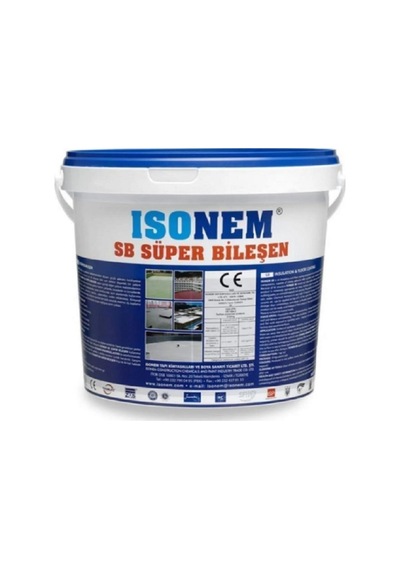 İsonem Sb Özel Mineral Dolgulu Su Yalıtımı 5 Kg Beyaz
