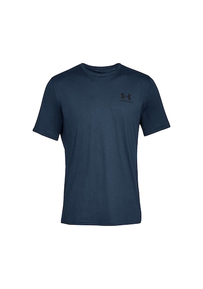 Under Armour Erkek Ua Sportstyle Left Chest Kısa Kollu Tişört 1326799-408 Lacivert