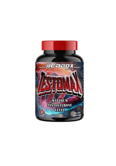 Red Box Labs Testomax Testo Booster 60 Caps Aromasız