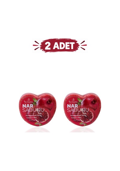 Dr.cleanıng - 591 - - Nar Sünger Sabun 135 Gr - 2 Adetlık - Shophnrl - Set Ürün Diğer