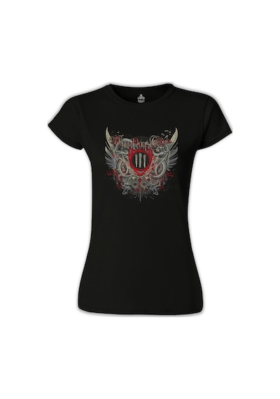 Three Days Grace Siyah Kadın Tshirt 001