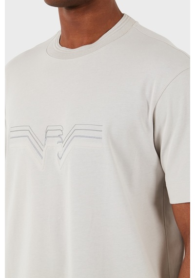 Emporio Armani Erkek T Shirt 3d1t89 1jwzz 0646 Gri