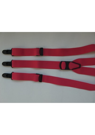 Fuşya Bayan Pantolon Askısı 2.5 Cm Genişliğinde Fuşya