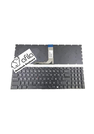 Msı Gs60, Ge72, Gl72, Gl65, Gl75 Notebook Klavyesi, Laptop Tuş Takımı Siyah Tr / Kl0831nb