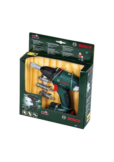 Bosch Lisanslı Sesli Işıklı Büyük Boy Çalışan Matkap Tamir Seti