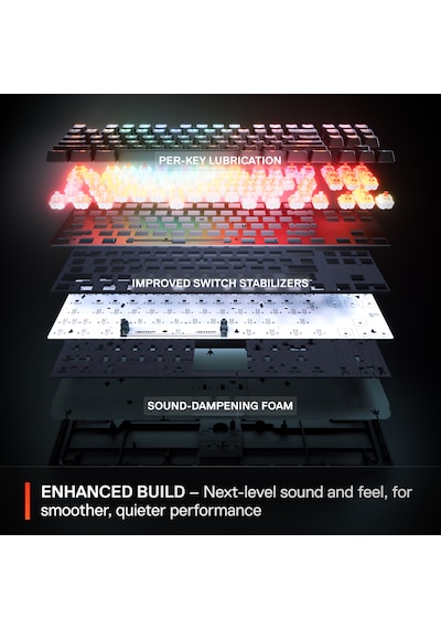 SteelSeries Apex Pro Mini Gen 3 OmniPoint 3.0 HiperManyetik Switch RGB Mekanik Kablolu Oyuncu Klavyesi (UK)