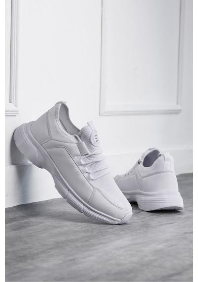 Erkek Sneaker Günlük Spor Ayakkabı-104 Beyaz