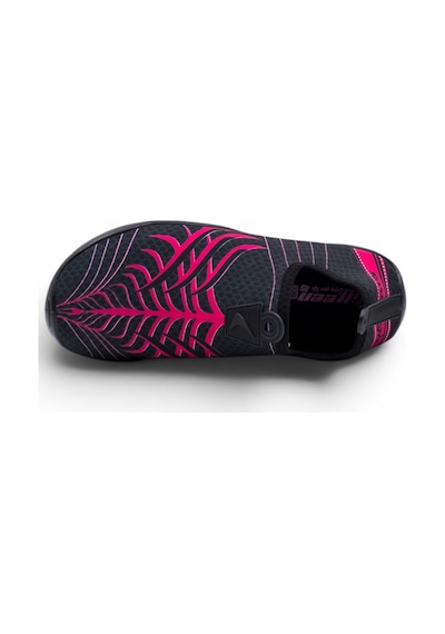 Fifteen Z3419 Spıder Unisex Aqua Deniz Havuz Plaj Ayakkabısı Siyah - Fuşya