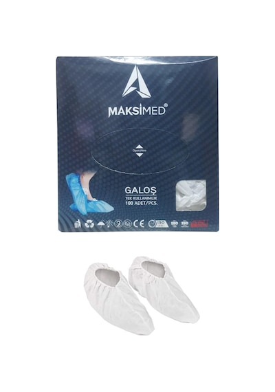 Beyaz Galoş Maksimed 100lü