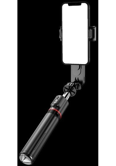 L15 Kablosuz Tripot Selfie Monopod Siyah Led Işıklı Selfie Çubuğu