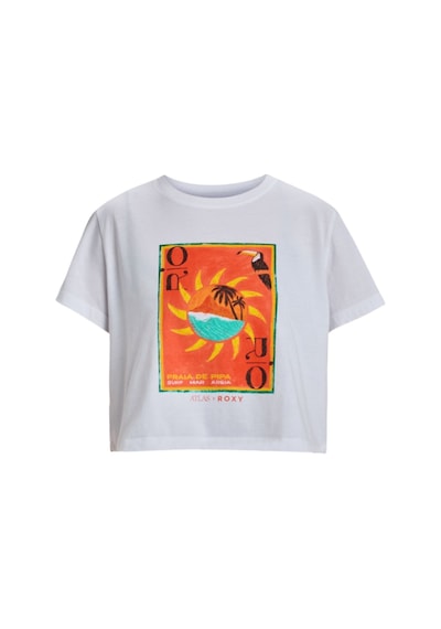 Roxy Atlas Oceanregular Crop Bwr0 Çok Renkli