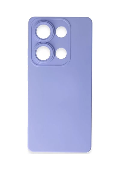 Xiaomi Redmi Note 13 Pro 4g Uyumlu Kılıf Nano İçi Kadife Silikon - Lila