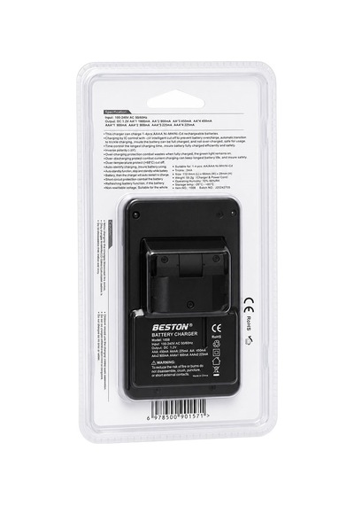 Beston C9012a Aa/aaa Ni-mh/ni-cd Akıllı Hızlı Pil Şarj Cihazı
