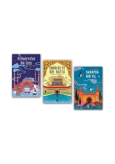 Rana Demiriz Sarayda Bir Yıl - Ayasofya Bir Gece Set 3 Kitap