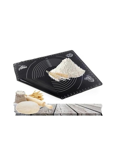 Büro Ev Ofis Mutfağı İçin 40x50cm Silikon Geniş Mat Hamur Açma Matı Diğer