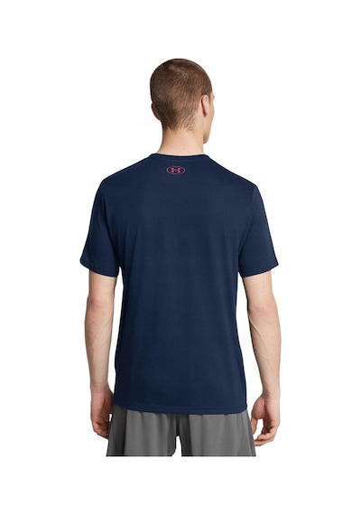 Under Armour Ua M Boxed Sports Updated Erkek Tişört 1386793-408 Lacivert