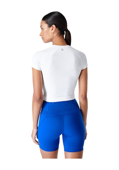 Sweaty Betty Sweaty Betty Athlete Crop Seamless Workout Kadın Koşu Tank Top 103 Beyaz