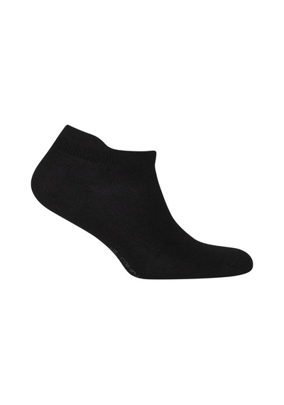 Oil Company Siyah Bambu Patik Çorap Unisex 001