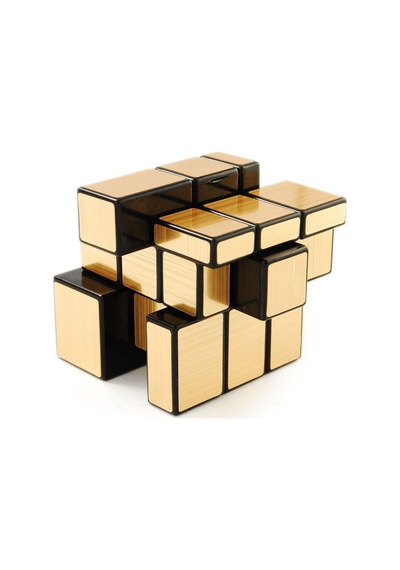 Geometrik Zeka Küpü Gold Renk Sihirli Zeka Küpü