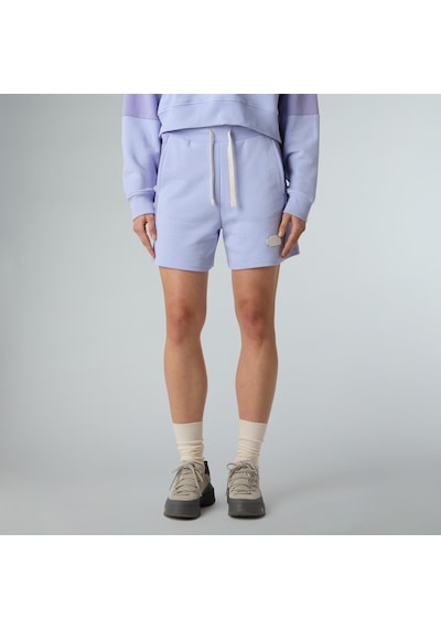 The North Face W Terry Relaxed Short Kadın Şort-31555 Mor