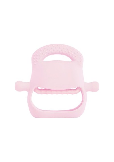 Premium Pembe Bebek Silikon Diş Kaşıyıcı Yenidoğan Hediyesi Sevimli Oyuncak Kavrama Oyuncağı Diğer