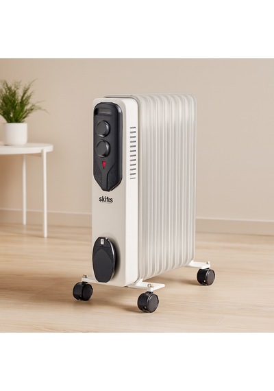 9 Dilimli Yağlı Radyatör Isıtıcı - 800/1200/2000w, Ayarlanabilir Termostat Belirtilmemis