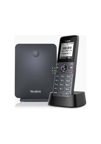W71p 1.8 Inc Ekran Hd Ses Gürültü Engelleme Ip Dect Telefon W70b Baz + W71h