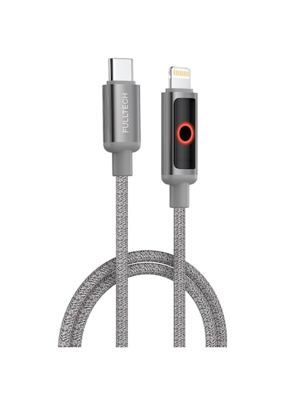 Fulltech Fc153 Type-c To Lightning Pd 30w Hızlı Şarj Kablosu 1.2m İphone Uyumlu, 480mbps Veri Tran