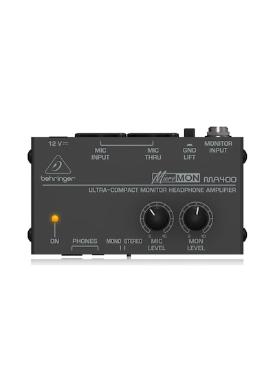 Behringer Ma400 Ultra-Compact Monitor Headphone Amplifier Behringer Ma400 Ultra-Compact Monitor Headphone Amplifier