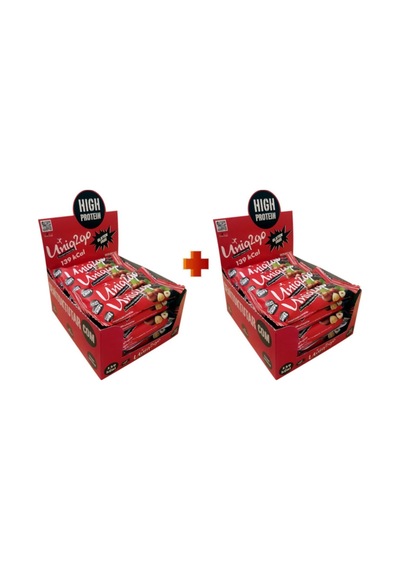 Chocodark Fındıklı Bitter 16 Lı X 2 Kutu Toplam 32 Adet 38g Protein Bar