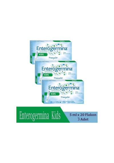 Enterogermina Kids Probiyotik Çocuk 5 ML x 20 Flakon 3'lü