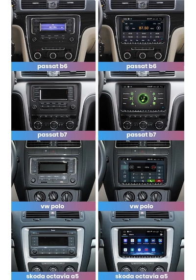 EXVOL 2 GB+32 GB Volkswagen Jetta Android 12 Multimedia Golf Passat Cady EXVOL 2 GB+32 GB Volkswagen Jetta Android 12 Multimedia Golf Passat Cady